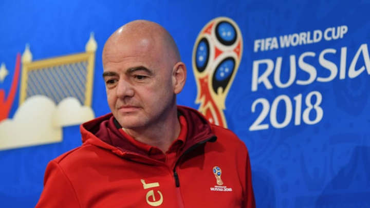 Infantino también criticó el nivel de Neymar durante la Copa del Mundo Infantino también criticó el nivel de Neymar durante la Copa del Mundo