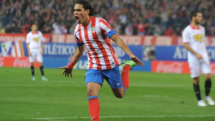 Los números que dejó Falcao en su época en el Atlético de Madrid