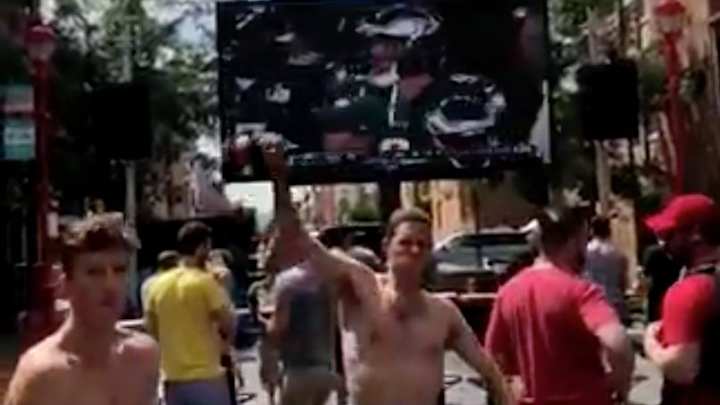 Monday’s Hot Clicks: Philadelphia World Cup Watch Party Turns Into Super Bowl Re-Watch Party