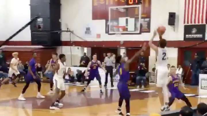 Watch: Michigan's Jordan Poole Hit Buzzer-Beater Three In High School Nearly Identical to Saturday's