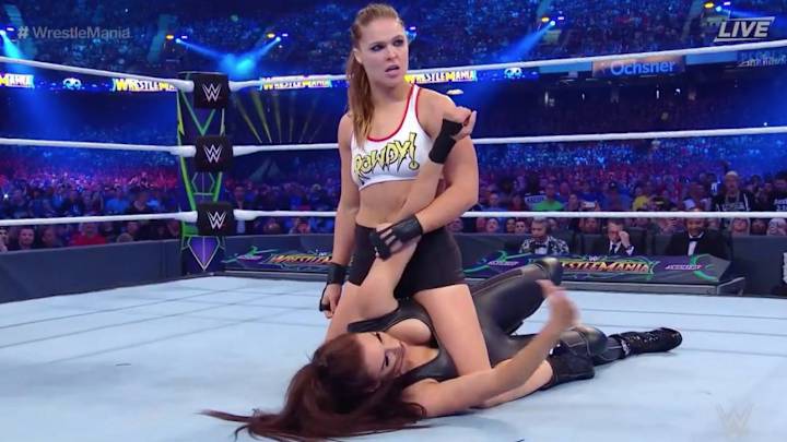 Ronda Rousey Wows in WWE Debut, Defeats Triple H and Stephanie McMahon