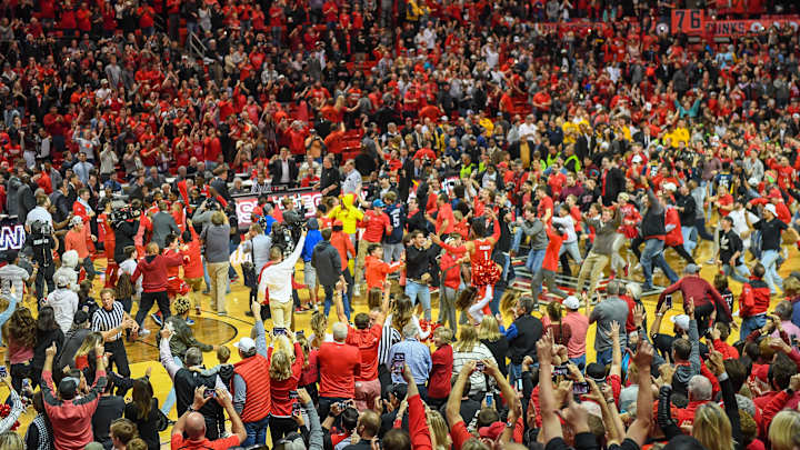 Texas Tech Fined $25,000, West Virginia Player Reprimanded After Court Storming Incident