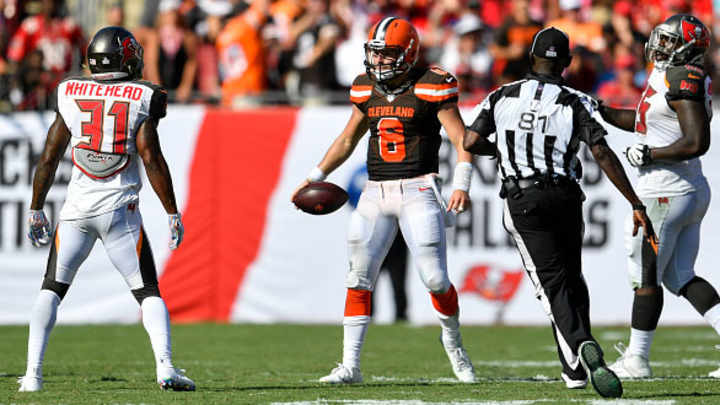 Report: NFL Privately Determines Hit On Baker Mayfield Should Have Been Flagged