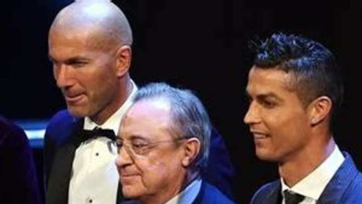 El bonito mensaje de Florentino Pérez a Zidane y Cristiano Ronaldo El bonito mensaje de Florentino Pérez a Zidane y Cristiano Ronaldo