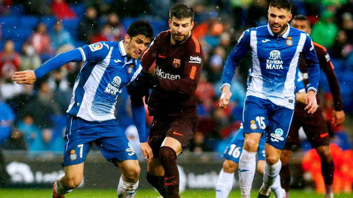 Gerard Pique Defends Dramatic Celebration After Late Equaliser Against Espanyol