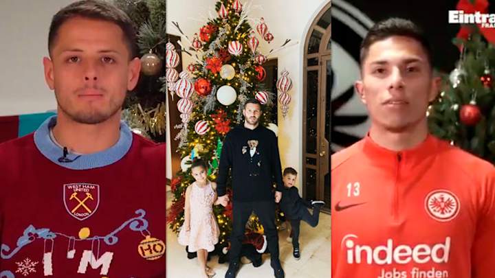 Los mensajes navideños de los futbolistas en sus redes sociales Los mensajes navideños de los futbolistas en sus redes sociales