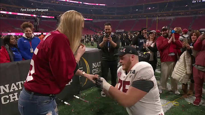 Tuesday's Hot Clicks: Kylie Marie; Alabama Wins National Title, Player Celebrates With Proposal Tuesday's Hot Clicks: Kylie Marie; Alabama Wins National Title, Player Celebrates With Proposal