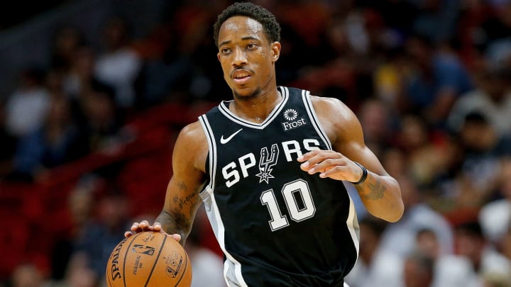 DeMar DeRozan Learned He Was Traded to Spurs While in a Jack in the Box Parking Lot