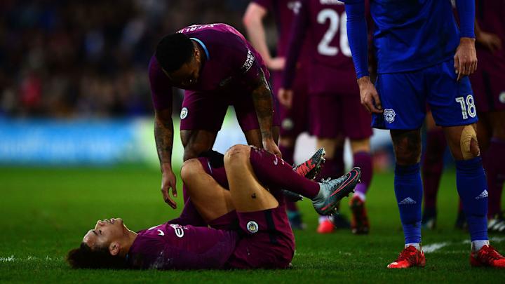 Pep Guardiola Wants Players Protected After Horror Tackle on Leroy Sane's Sours Cardiff Victory
