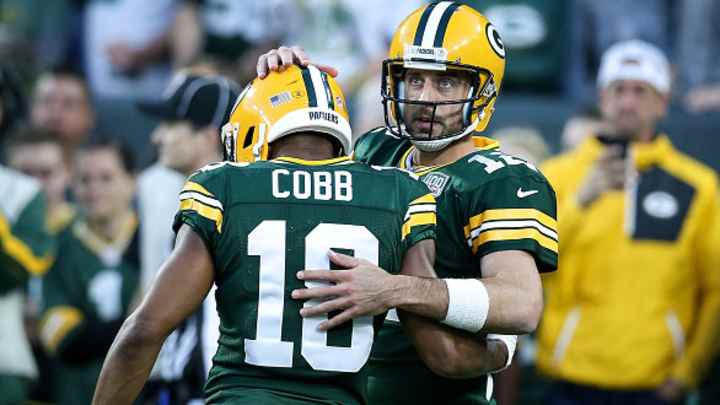 Randall Cobb: Aaron Rodgers is 'Getting Ready to Light Everybody Up This Week' Randall Cobb: Aaron Rodgers is 'Getting Ready to Light Everybody Up This Week'