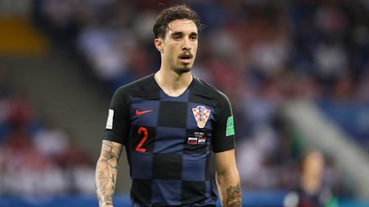 Key Croatian Defender Could Play Against England After Training Ahead of Semi-Final Clash Key Croatian Defender Could Play Against England After Training Ahead of Semi-Final Clash