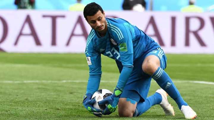La razón por la que el portero de Egipto se negó a recibir el premio al mejor jugador del partido La razón por la que el portero de Egipto se negó a recibir el premio al mejor jugador del partido