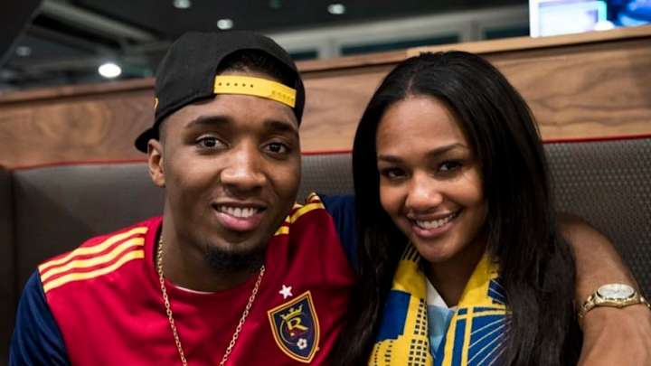 GENIAL: Donovan Mitchell fue visto apoyando al equipo de Utah en la MLS