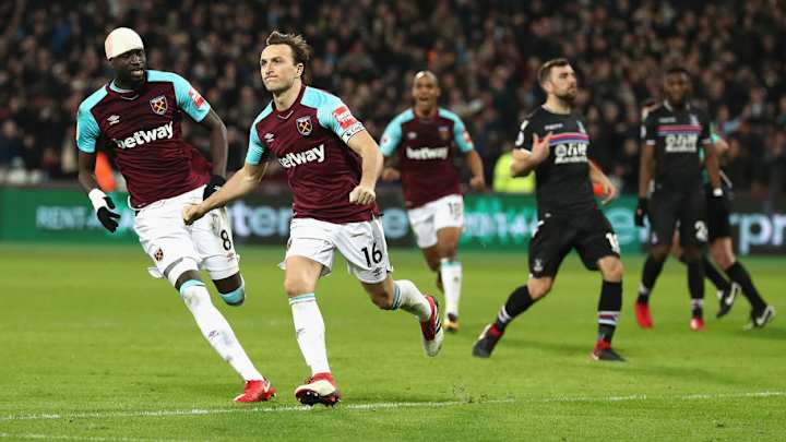 West Ham 1-1 Crystal Palace: Mark Noble Earns Hammers a Point as Joao Mario Debuts in Draw