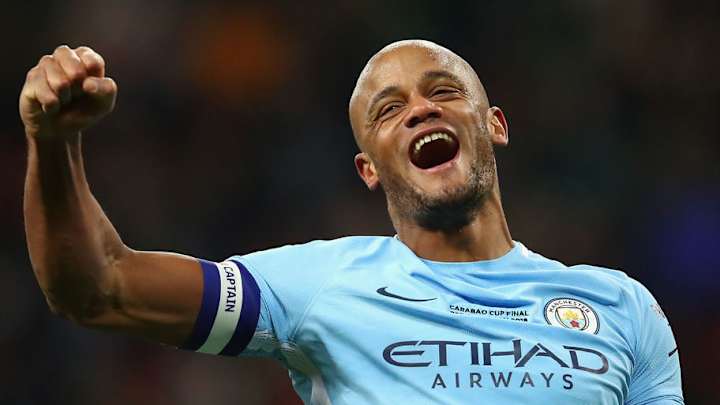 Vincent Kompany Responds When Asked About Outpacing Arsenal's Pierre Emerick-Aubameyang Vincent Kompany Responds When Asked About Outpacing Arsenal's Pierre Emerick-Aubameyang