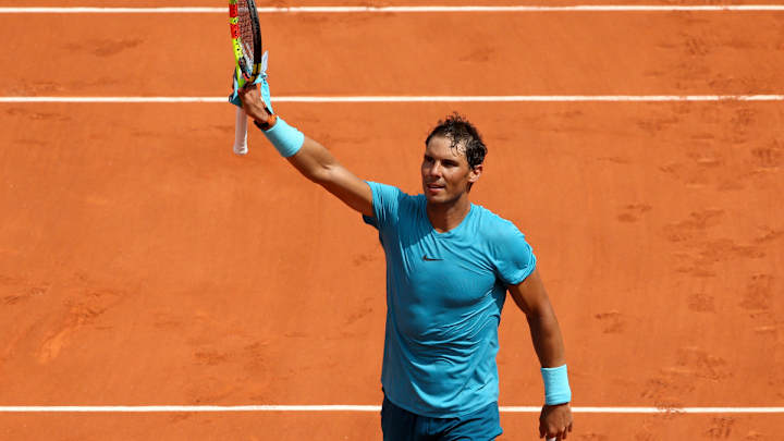 Nadal Into French Open Quarters Without Dropping a Set Nadal Into French Open Quarters Without Dropping a Set