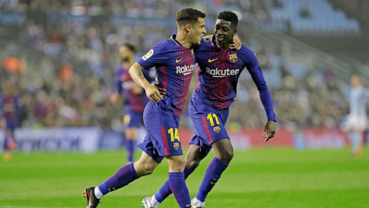 La comparativa de los números de Dembélé y Coutinho no deja en buen lugar al brasileño