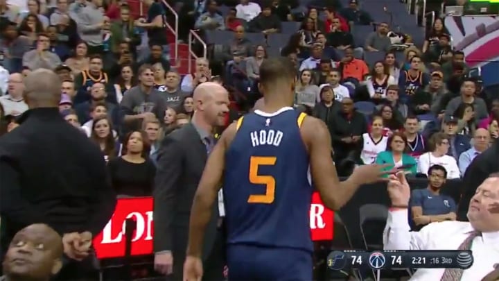 Rodney Hood Fined $35K for Slapping Phone Out of Fan's Hand Rodney Hood Fined $35K for Slapping Phone Out of Fan's Hand