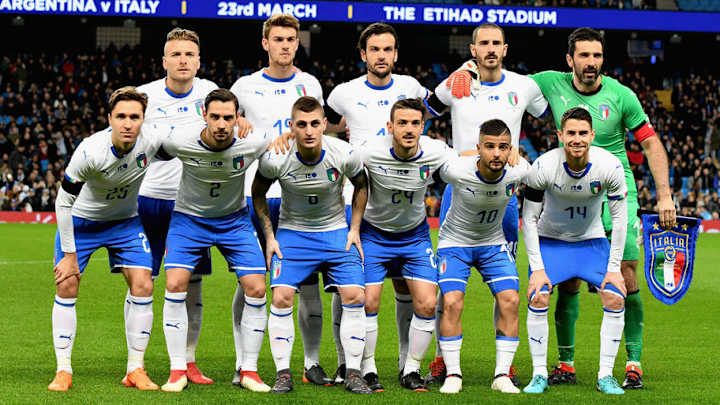 PHOTO: Italy Pay Touching Tribute to Former Defender Davide Astori Ahead Of Argentina Clash