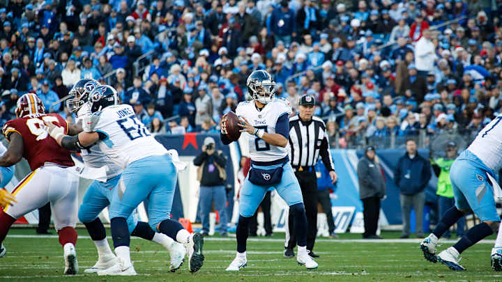 Titans QB Marcus Mariota Questionable vs. Redskins, Replaced by Blaine Gabbert
