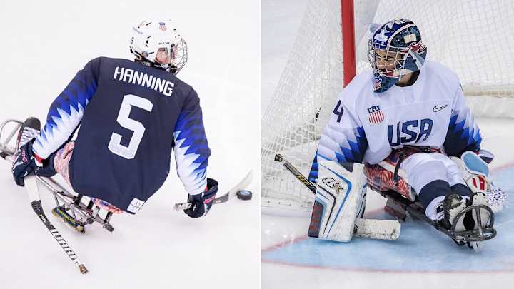 Friends and Teammates Steve Cash and Billy Hanning Find Success in Paralympic Sled Hockey