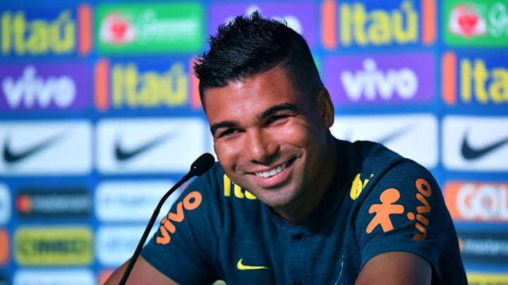 El guiño de Casemiro a Sergio Busquets El guiño de Casemiro a Sergio Busquets