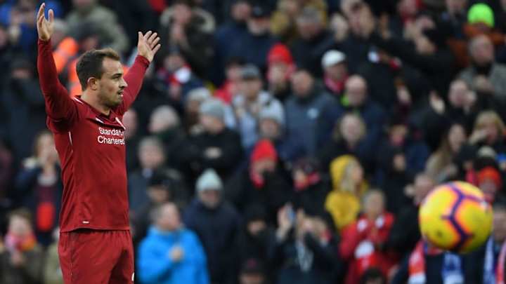 Jamie Carragher Reveals What He Told Xherdan Shaqiri Ahead of Sunday's Merseyside Derby