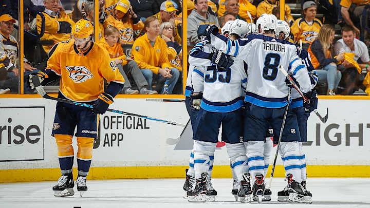 Jets Crush Predators in Game 7, Move on to Western Conference Finals Jets Crush Predators in Game 7, Move on to Western Conference Finals
