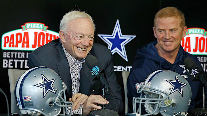 Report: NFL Orders Jerry Jones To Stop Talking About Anthem Issue Report: NFL Orders Jerry Jones To Stop Talking About Anthem Issue