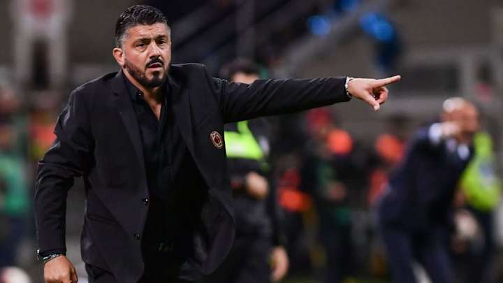 AC Milan Considering Replacing Gennaro Gattuso Following Lacklustre Milan Derby Defeat to Inter