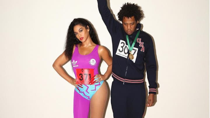 Beyonce and Jay-Z Honor Olympians Florence Griffith Joyner and Tommie Smith for Halloween