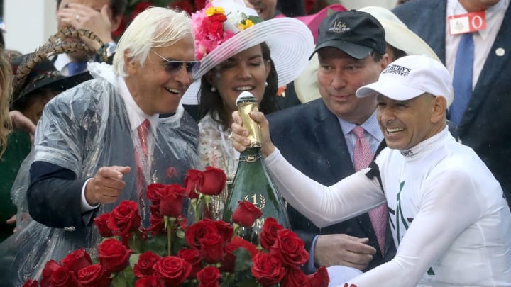 Trainer Bob Baffert, Justify Jockey Mike Smith Relish a Remarkable Ride Before Belmont Stakes
