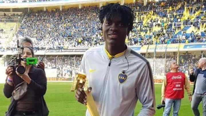 La emotiva carta de despedida del camerunés de Boca que debió dejar el fútbol