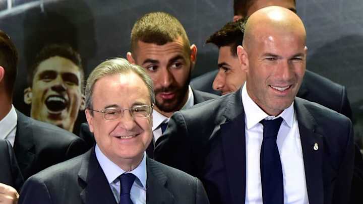 Zinedine Zidane se quiso ir antes del Madrid pero Florentino lo evitó