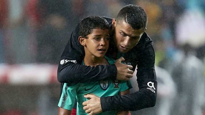 El hijo de Cristiano Ronaldo hace a los 8 años lo que su padre nunca hizo