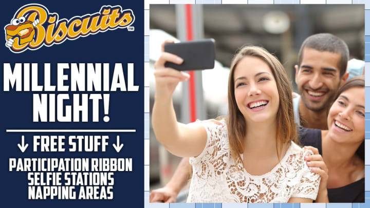 Montgomery Biscuits Plan ‘Millennial Night’ With Avocados and Selfies