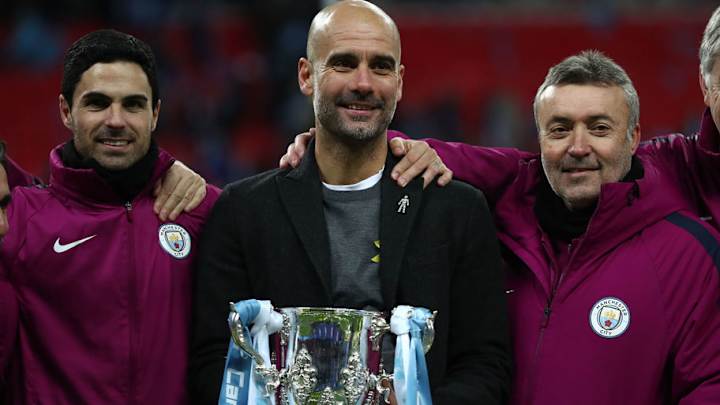 Guardiola Delighted With 'Important' Trophy Win After Man City Thrash Arsenal in Carabao Cup Final