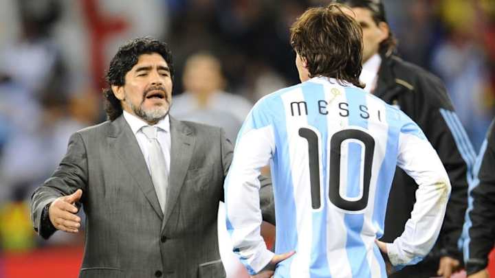 El consejo de Maradona a Messi que cambió por completo su juego