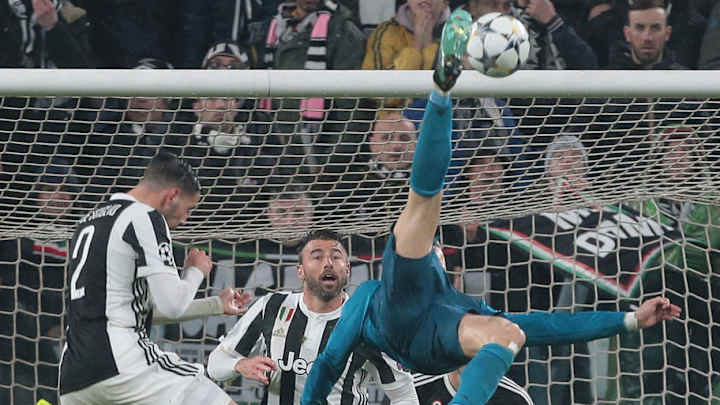 Las mejores reacciones al gol de chilena de Cristiano Ronaldo