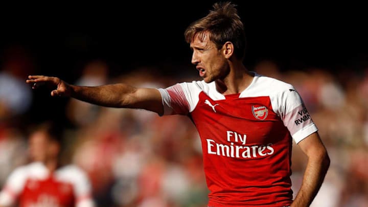 Arsenal Handed Boost as Nacho Monreal & Sokratis Return to Training Ahead of Europa League Clash
