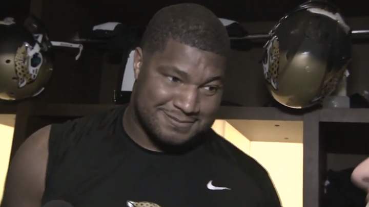 Watch: Calais Campbell Predicted the Jaguars 45–42 Final Score Over The Steelers A Week Ago Watch: Calais Campbell Predicted the Jaguars 45–42 Final Score Over The Steelers A Week Ago