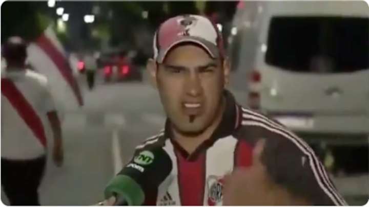 El hincha ejemplar de River Plate que declaró luego de la suspensión de la final de la Libertadores
