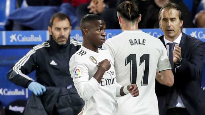 Llegó la hora de que Vinicius deje a Bale sentado en el banquillo