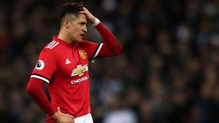 El cambio de posición que hizo Alexis Sánchez en el partido de ayer contra el Tottenham