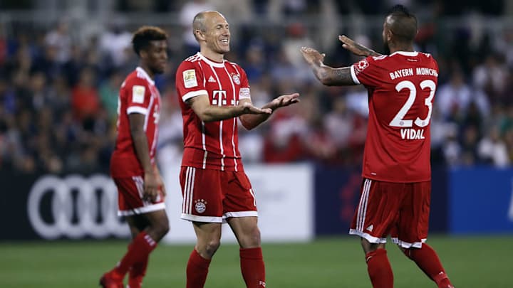 VIDEO: Bayern Munich Troll Manchester United on Twitter After Arjen Robben's Volley in Friendly