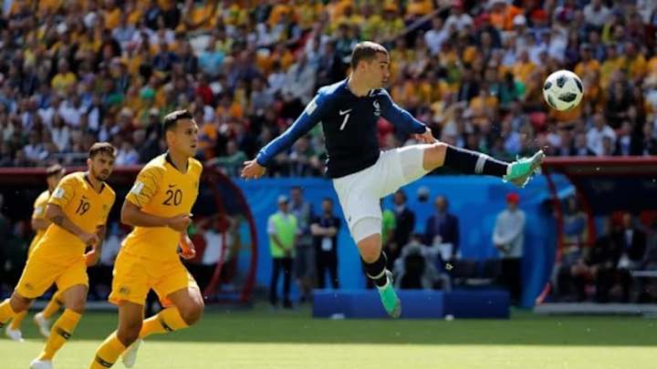 El VAR, protagonista de la victoria de Francia ante Australia