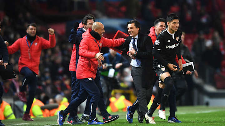 Sevilla Boss Vincenzo Montella 'Proud' After Historic Champions League Win Over Manchester United