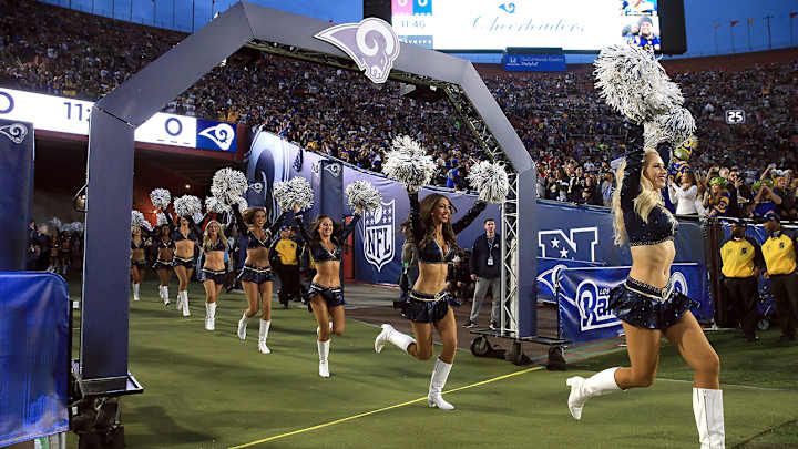 Rams New Male Cheerleaders Making NFL History