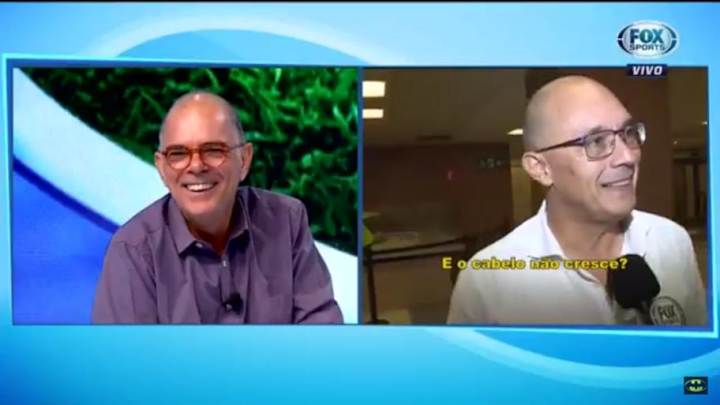 La insólita broma que le hizo FOX Sports Brasil a Alfredo Arias La insólita broma que le hizo FOX Sports Brasil a Alfredo Arias