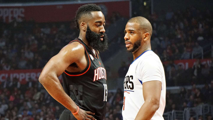 James Harden Asked Chris Paul What He Was Going To Do In Free Agency During A Game